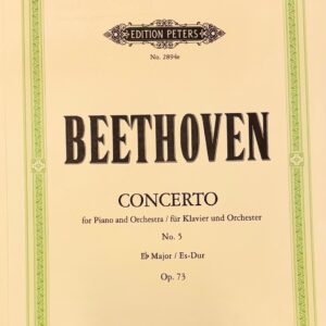 Concerto n. 5 per pianoforte e orchestra op. 73 - Riduzione per 2 pianoforti